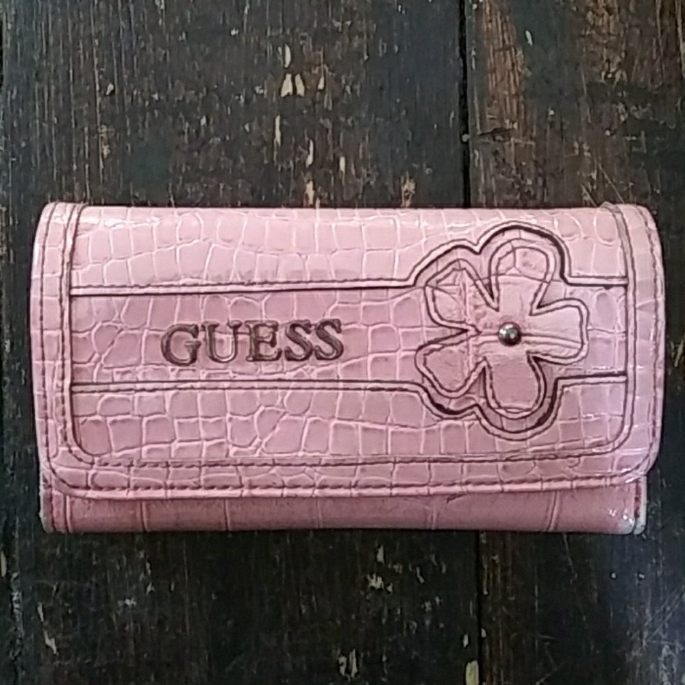 Guess card purse